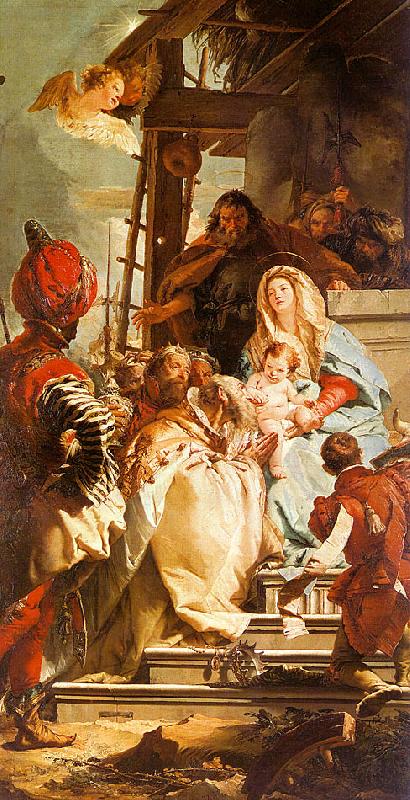 Giovanni Battista Tiepolo Mercury Appearing to Aeneas Sweden oil painting art